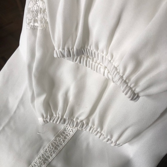 COUNTERPARTS Cream Women”s Top Sz M - Picture 5 of 9